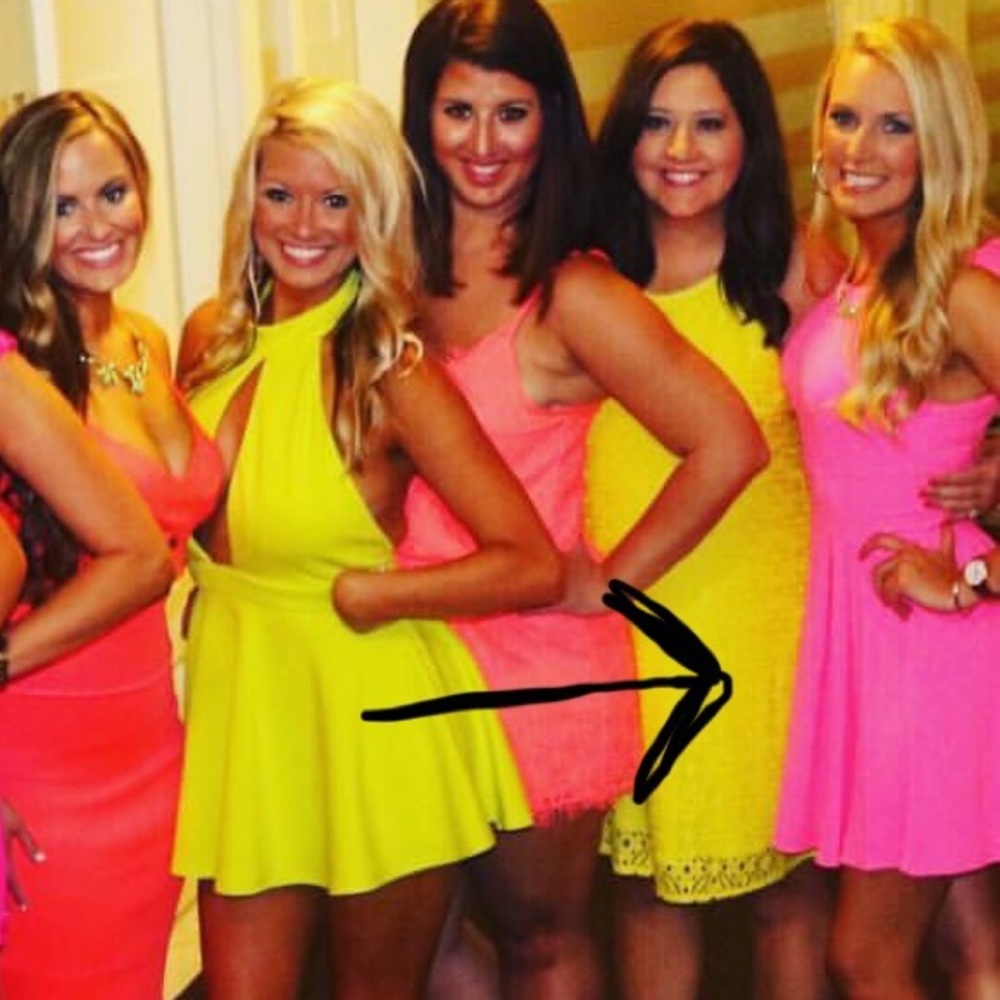 Hot Pink Mini Dress